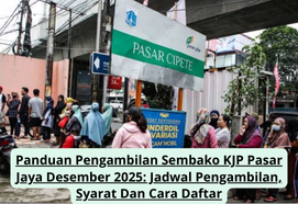 Panduan Pengambilan Sembako KJP Pasar Jaya Desember 2025: Jadwal Pengambilan, Syarat Dan Cara Daftar