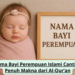 50 Nama Bayi Perempuan Islami Cantik dan Penuh Makna dari Al-Qur’an