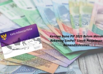 Kenapa Dana PIP 2025 Belum Masuk Rekening SimPel Simak Penjelasan Kemendikdasmen
