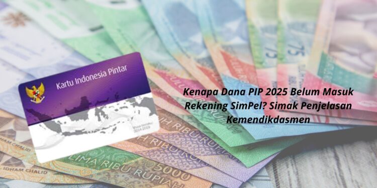 Kenapa Dana PIP 2025 Belum Masuk Rekening SimPel Simak Penjelasan Kemendikdasmen