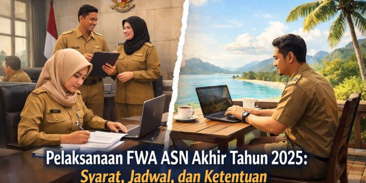 Pelaksanaan FWA ASN Akhir Tahun 2025 Syarat, Jadwal, dan Ketentuan