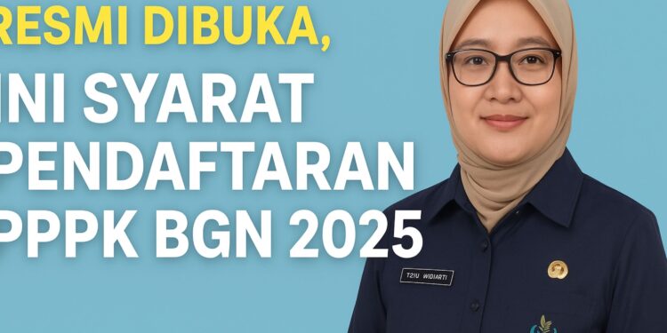 Resmi Dibuka, Ini Syarat Pendaftaran PPPK BGN 2025