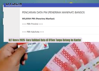 BLT Kesra 2025: Cara Validasi Data di DTSen Tanpa Datang ke Kantor