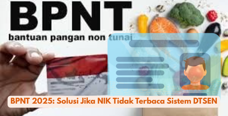 BPNT 2025: Solusi Jika NIK Tidak Terbaca Sistem DTSEN