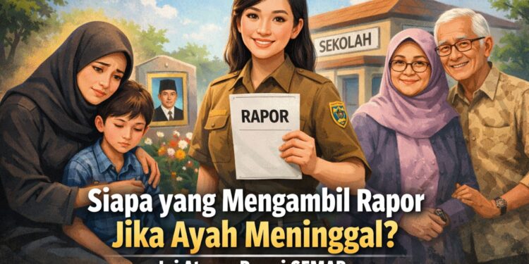 Siapa yang Mengambil Rapor Jika Ayah Meninggal Ini Aturan Resmi GEMAR