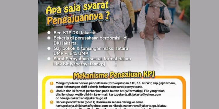 Syarat dan Cara Daftar KPJ Terbaru 2025, Bisa Dapat Transport Gratis & Pangan Subsidi