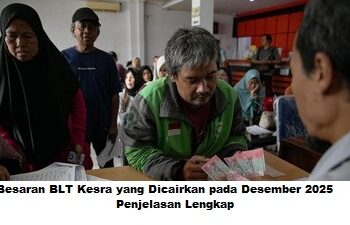 Besaran BLT Kesra yang Dicairkan pada Desember 2025: Penjelasan Lengkap