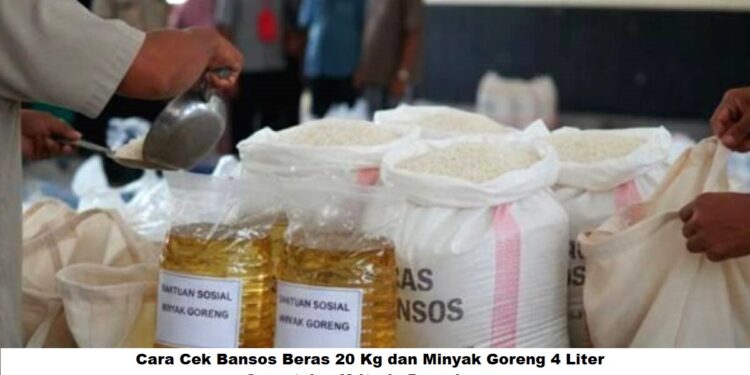 Cara Cek Bansos Beras 20 Kg dan Minyak Goreng 4 Liter: Syarat dan Kriteria Penerimanya