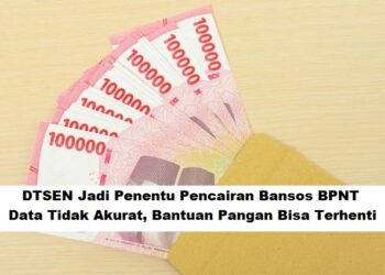 DTSEN Jadi Penentu Pencairan Bansos BPNT: Data Tidak Akurat, Bantuan Pangan Bisa Terhenti