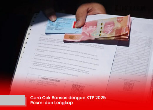 Cara Cek Bansos dengan KTP 2025 Resmi dan Lengkap