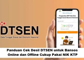Panduan Cek Desil DTSEN untuk Bansos: Online dan Offline Cukup Pakai NIK KTP