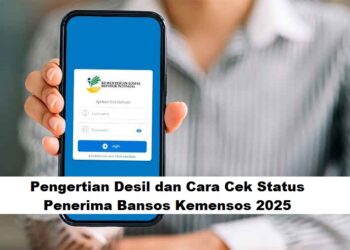 Pengertian Desil dan Cara Cek Status Penerima Bansos Kemensos 2025
