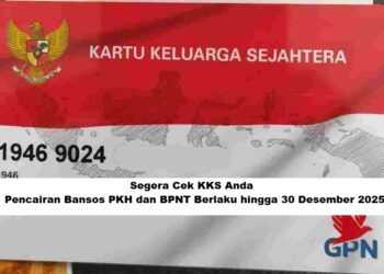 Segera Cek KKS Anda: Pencairan Bansos PKH dan BPNT Berlaku hingga 30 Desember 2025