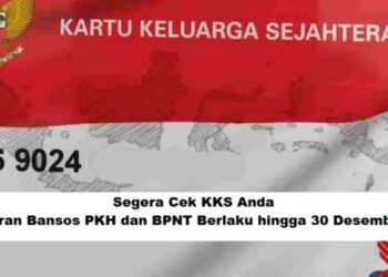 Segera Cek KKS Anda: Pencairan Bansos PKH dan BPNT Berlaku Hingga 30 Desember 2025