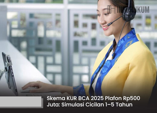 Skema KUR BCA 2025 Plafon Rp500 Juta: Simulasi Cicilan 1–5 Tahun dan Cara Pengajuannya