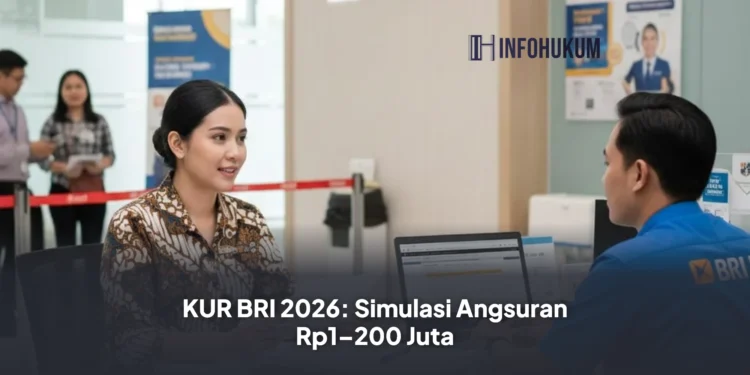 KUR BRI 2026: Simulasi Angsuran Rp1–200 Juta