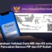 Panduan Validasi Data NIK dan KK untuk Pencairan Bansos PIP dan KIP Kuliah