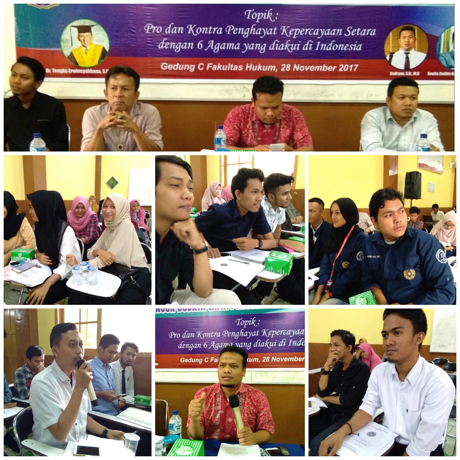 Diskusi Mahasiswa. “Membangun Budaya Cinta Pengetahuan Terhadap Mahasiswa”