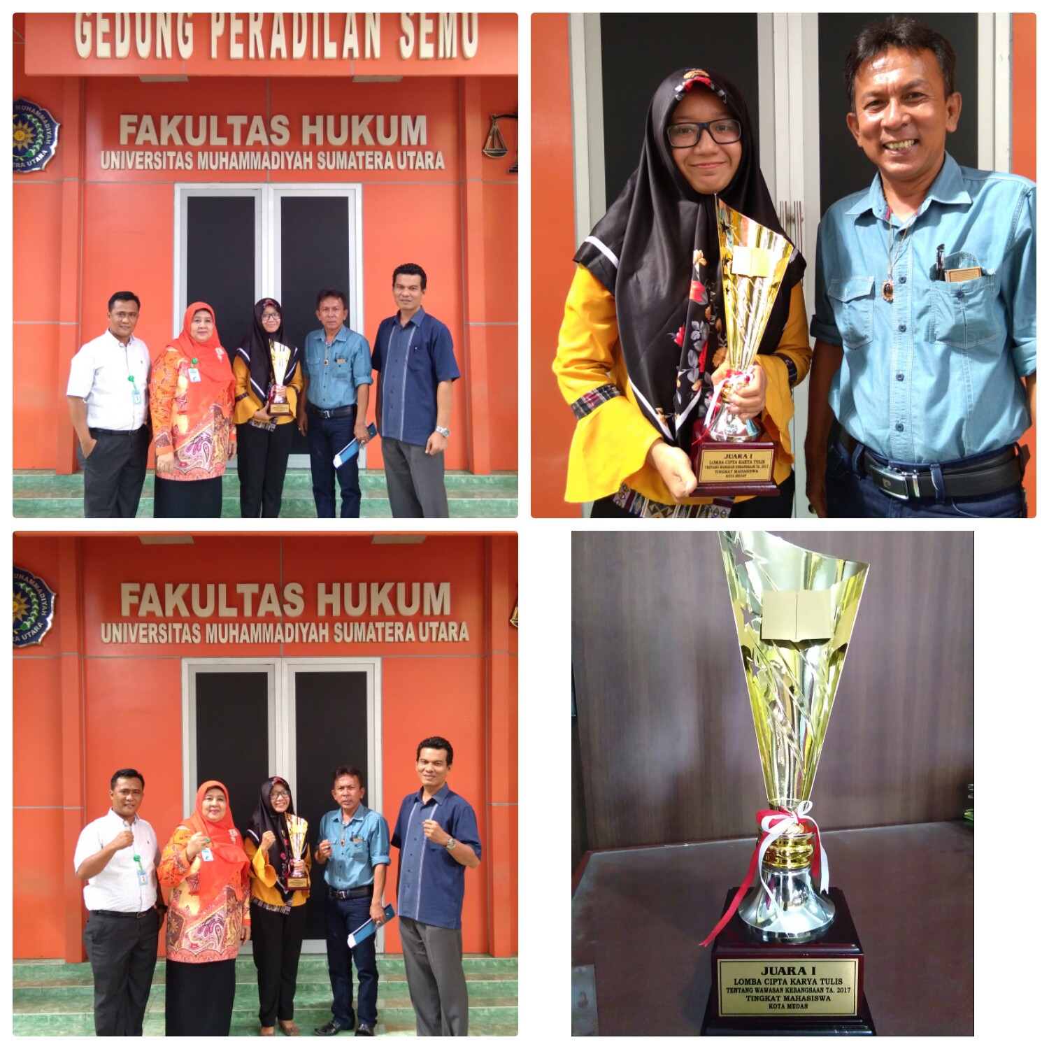 Juara I Lomba Cipta Karya Tulis Tingkat Mahasiswa