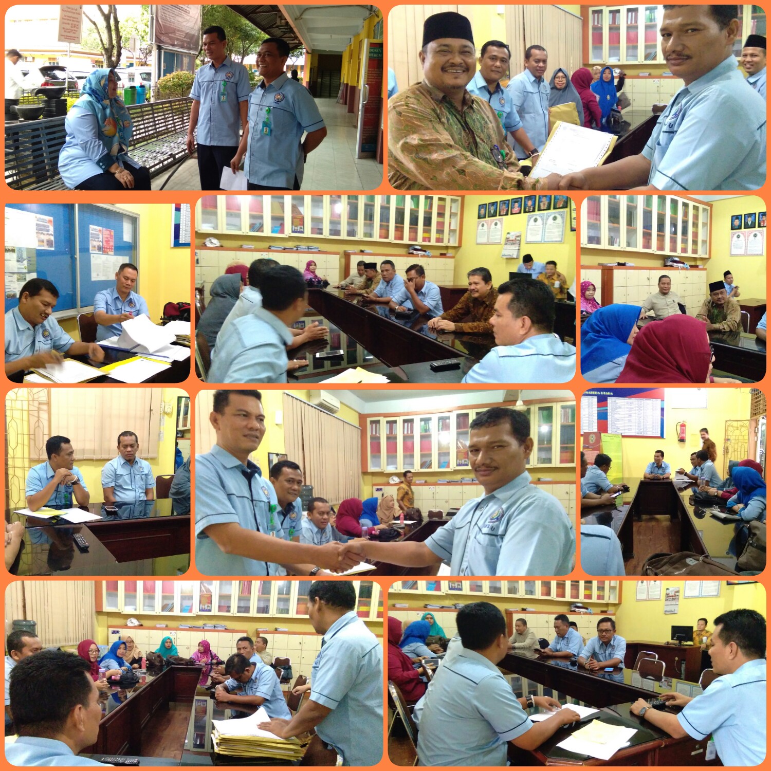 Hari Pertama Pelaksanaan Ujian Akhir (UAS) Genap T.A 2018-2019 Fakultas Hukum UMSU