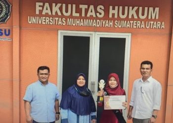 Mahasiswi Fakultas Hukum UMSU Intan Ramadani Raih Juara 1 Puteri Sumatera Utara Multimedia 2021