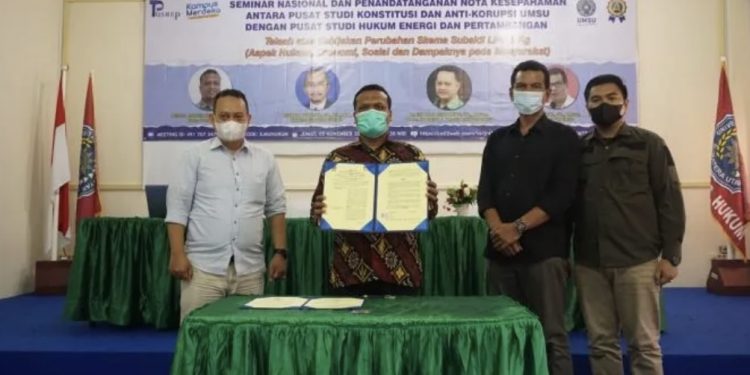 MSU dan PHUSEP Jalin Kerjasama Penelitian Bidang Energi dan Pertambangan
