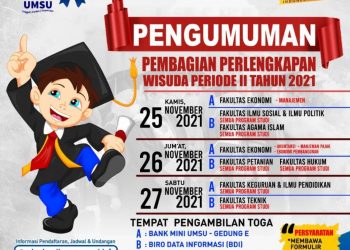 Wisuda Periode II Universitas Muhammadyah Sumatera Utara