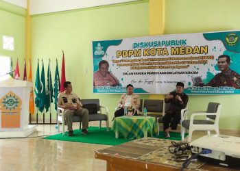 Dekan Fakultas Hukum Menjadi Narasumber Pada Kegiatan PDPM Kota Medan