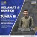Mahasiswa FAHUM UMSU raih juara 3 Vocal Solo Kompetisi Nasional Bidang Seni dan Olahraga