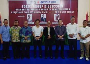 Fakultas Hukum UMSU dan DPC IKADIN Medan Gelar FGD “Harmonisasi Penegakan Hukum di Sumut”