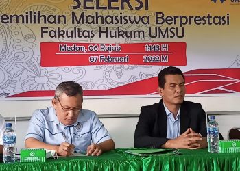 Dr. Faisal Membuka kegiatan Pilmapres di tingkat Fakultas
