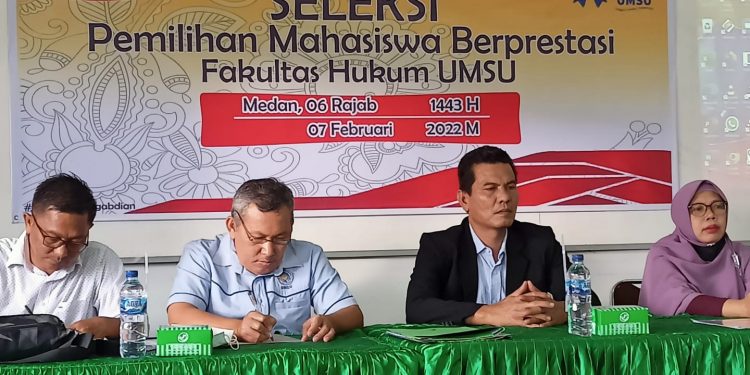 Dr. Faisal Membuka kegiatan Pilmapres di tingkat Fakultas