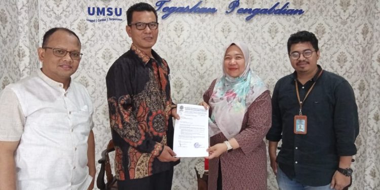 Kunjungan Ketua MBKM ke Fakultas Hukum UMSU