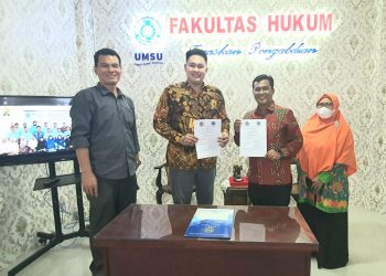 Fakultas Hukum UMSU Selenggarakan MoU dengan APHTN-HAN Sumut