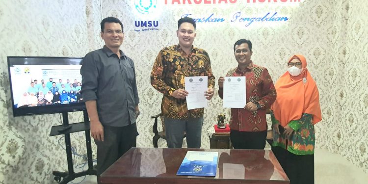 Fakultas Hukum UMSU Selenggarakan MoU dengan APHTN-HAN Sumut