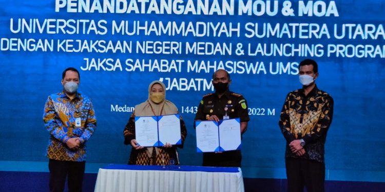 Program Doktor (S3) Ilmu Hukum Pascasarjana UMSU MoA Dengan Kejaksaan Negeri Medan