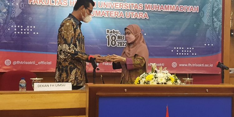 Seminar Nasional “Perang Tiada Akhir Melawan Peredaran Narkotika” yang dilaksanakan oleh FH UMSU dan FH Universitas Trisakti