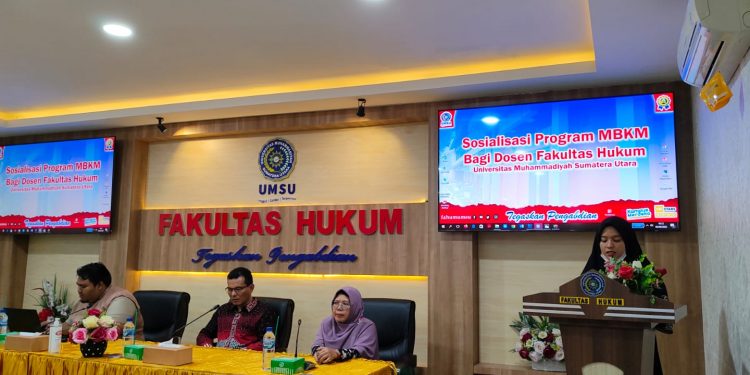 Dekan FH UMSU: Tegaskan Pengabdian Melalui Program MBKM (Kampus Mengajar)