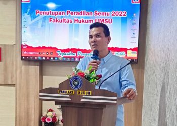 Penutupan Peradilan Semu 2022 Fakultas Hukum UMSU