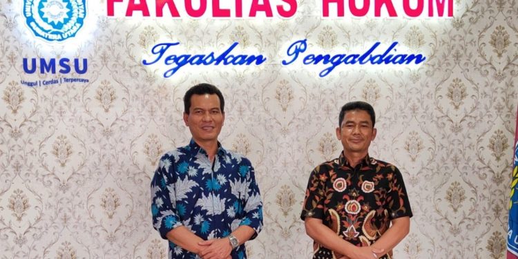 Sinergi Dengan Kepolisian, Fakultas Hukum UMSU Jajaki Kerjasama Dengan Polres Labuhan Batu