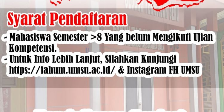 Ujian Kompetensi FH UMSU 2022