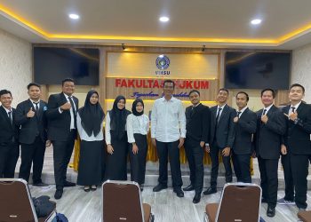 Dr. Faisal, SH., M.Hum membuka langsung Sidang Meja Hijau Fakultas Hukum UMSU