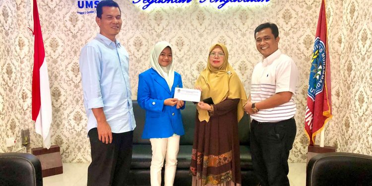 Mahasiswi Fakultas Hukum UMSU Berhasil Meraih Juara I Lomba Orasi Ilmiah Tingkat Nasional