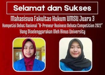 Mahasiswa Fakultas Hukum UMSU Langganan Juara Kompetisi Debat Nasional