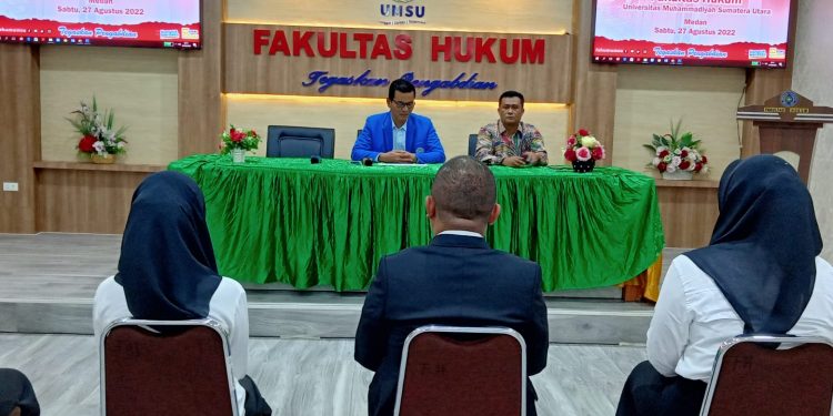 Akhir Agustus 2022, Fakultas Hukum UMSU Sidangkan Skripsi Bakhtiar Ahmad Sibarani