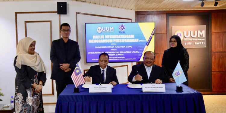 UMSU lakukan Perjanjian Kerjasama Internasional Dengan Universiti Utara Malaysia