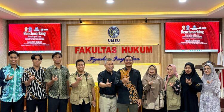 Dosen Fakultas Hukum USIM Lakukan Benchmarking di Fakultas Hukum UMSU