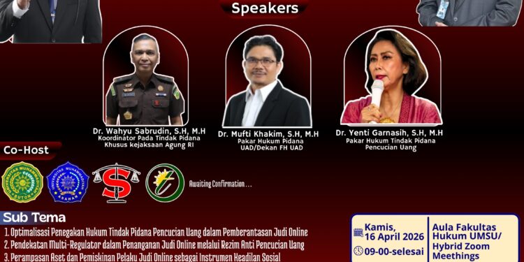 Seminar Nasional Hukum, Sosial dan Ekonomi (SANKSI) Tahun 2026