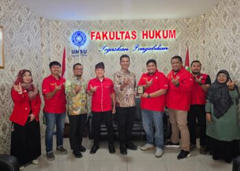 Fakultas Hukum Universitas Muhammadiyah Sumatera Utara (FH UMSU) menerima kunjungan resmi dari Serikat Pekerja PT PLN (Persero) Sumatera Utara