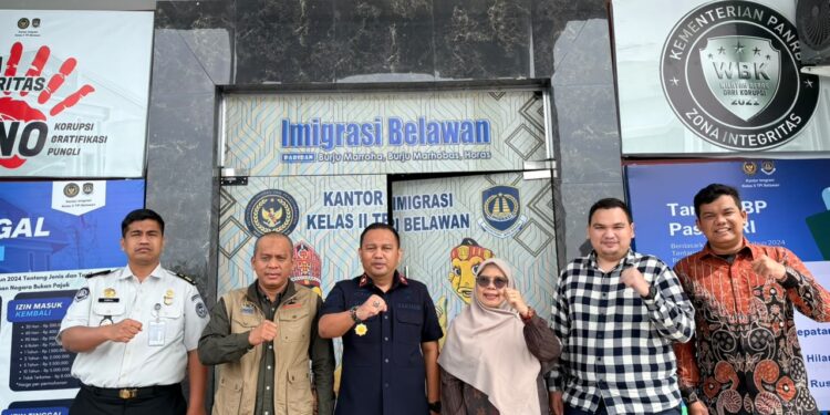 Fakultas Hukum Lakukan Audiensi ke Kantor Imigrasi Kelas II TPI Belawan